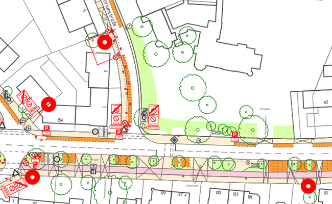Sanatoriumstrasse - Planung